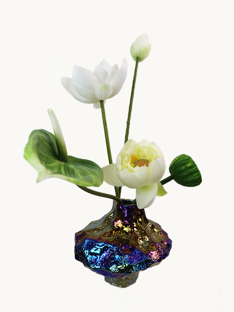 The " Everlasting Serenity" Lotus & Anthurium Bouquet