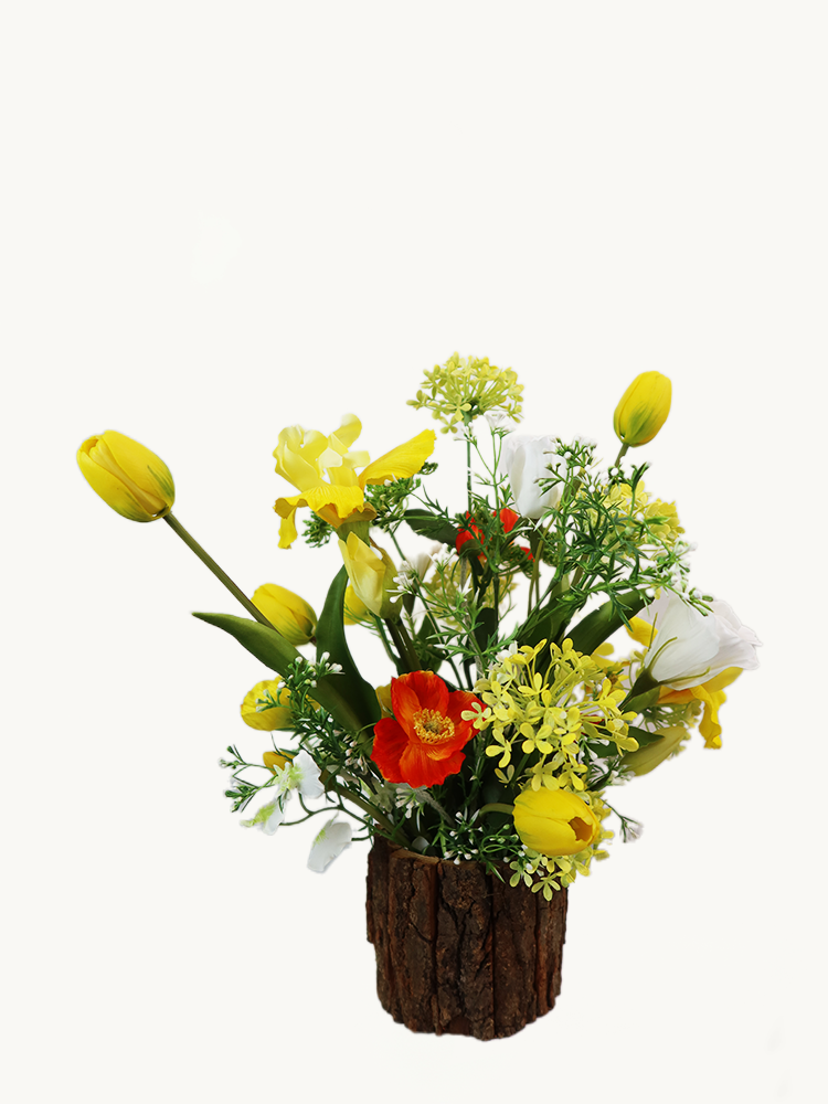 The "Sunny Meadow" Tulip & Poppy DIY Arrangements
