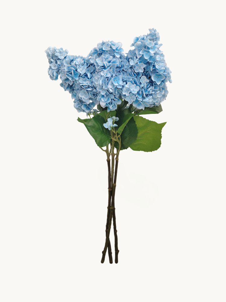 Amaranton 33" Real touch Pagoda Hydrangea - Blue