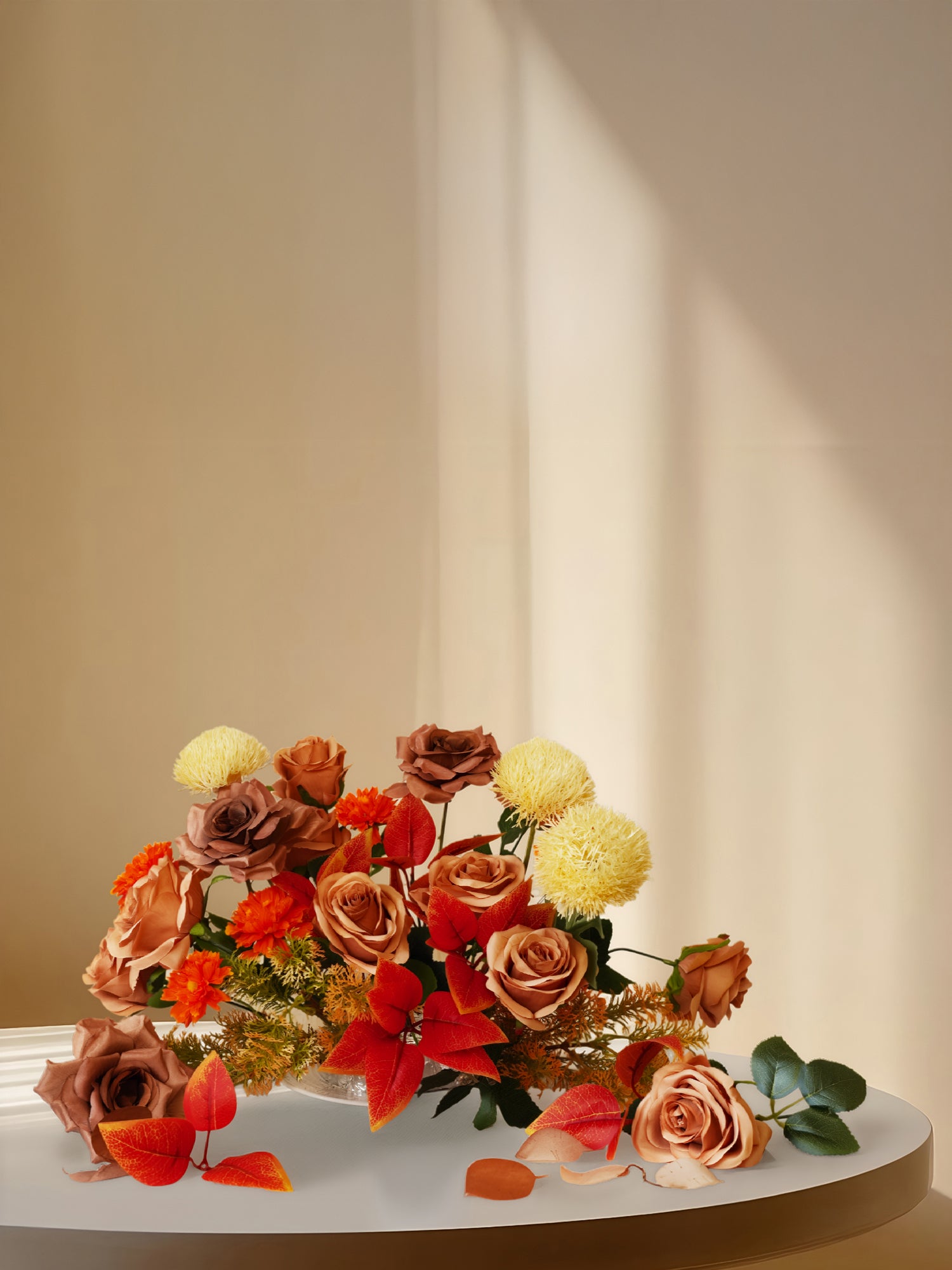 DIY Flower Box Set in Roses & Gerberas - Dusty Rose Pink