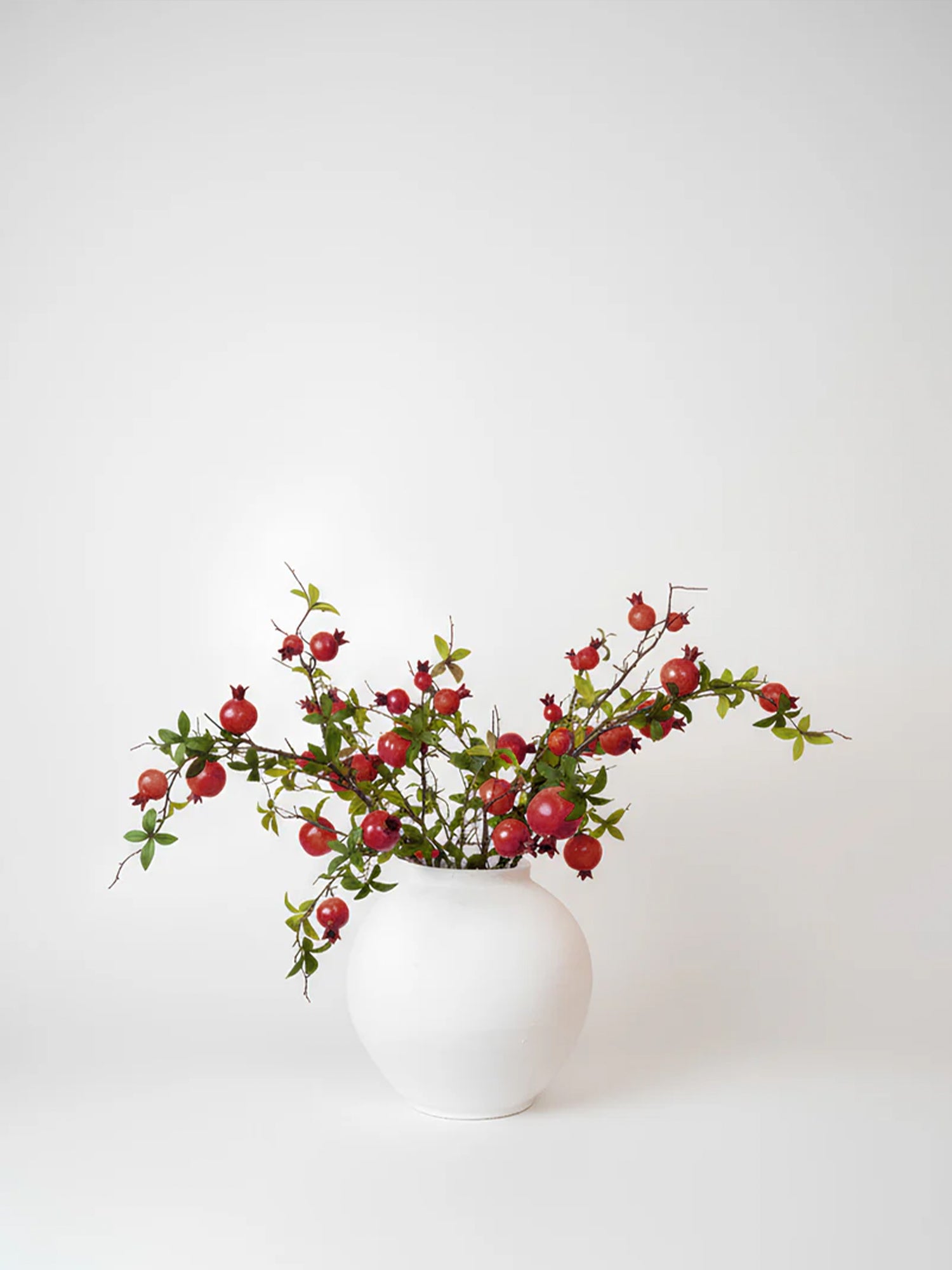 6 Stems 35" Realistica™ Hyper Berries Red Pomegranate Fruit Arrangement