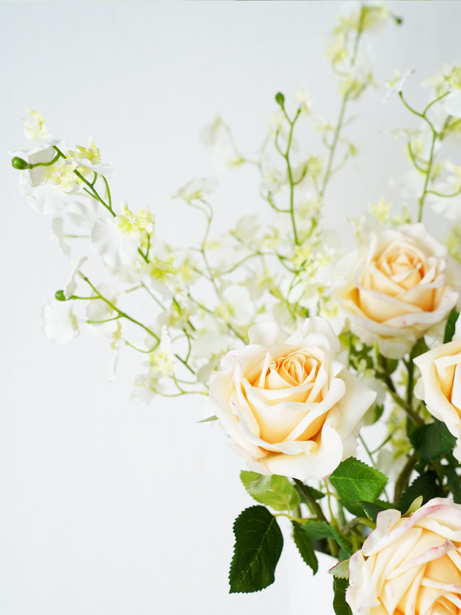 Amaranton™ Champagne Rose & Orchid Bouquet