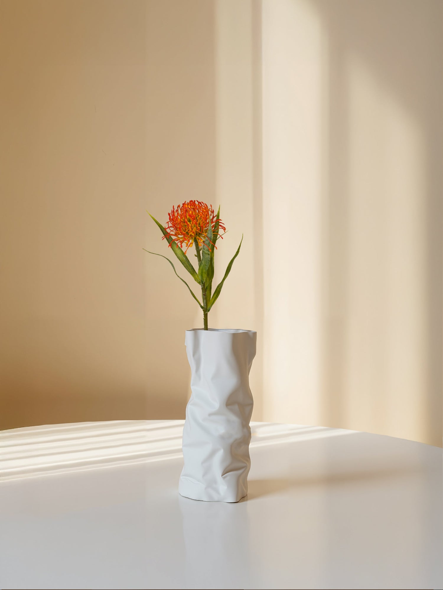 Amaranton™ 17" Realistica™ Pincushion Protea Flower- Orange