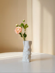 Amaranton™ 19" RealTouch™ Ranunculus Spray with 1 Bloom and 2 Buds - Champagne