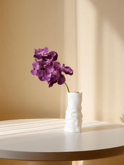 Orquídea Vanda Amaranton de 24" con tacto real - Morada