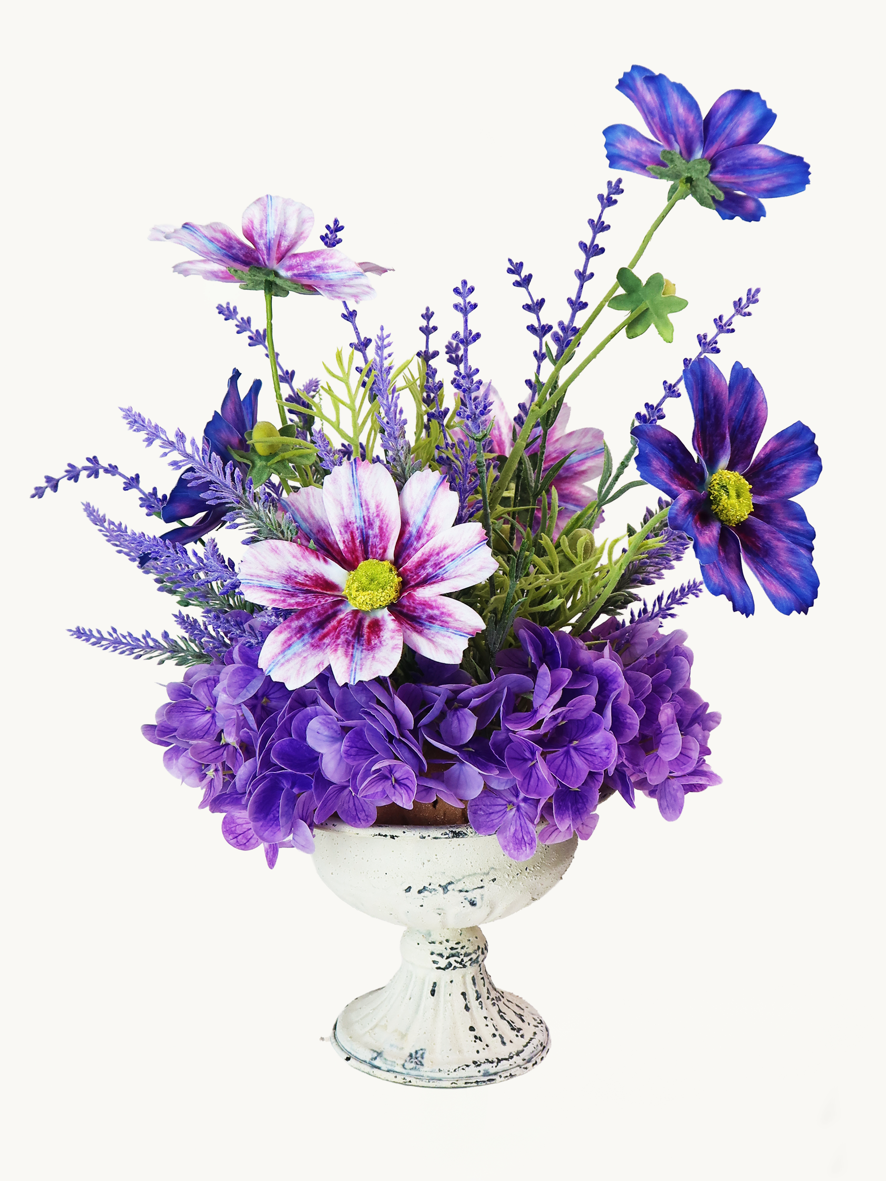 The "Purple fantasy" Lavender & Hydrangea DIY Arrangements