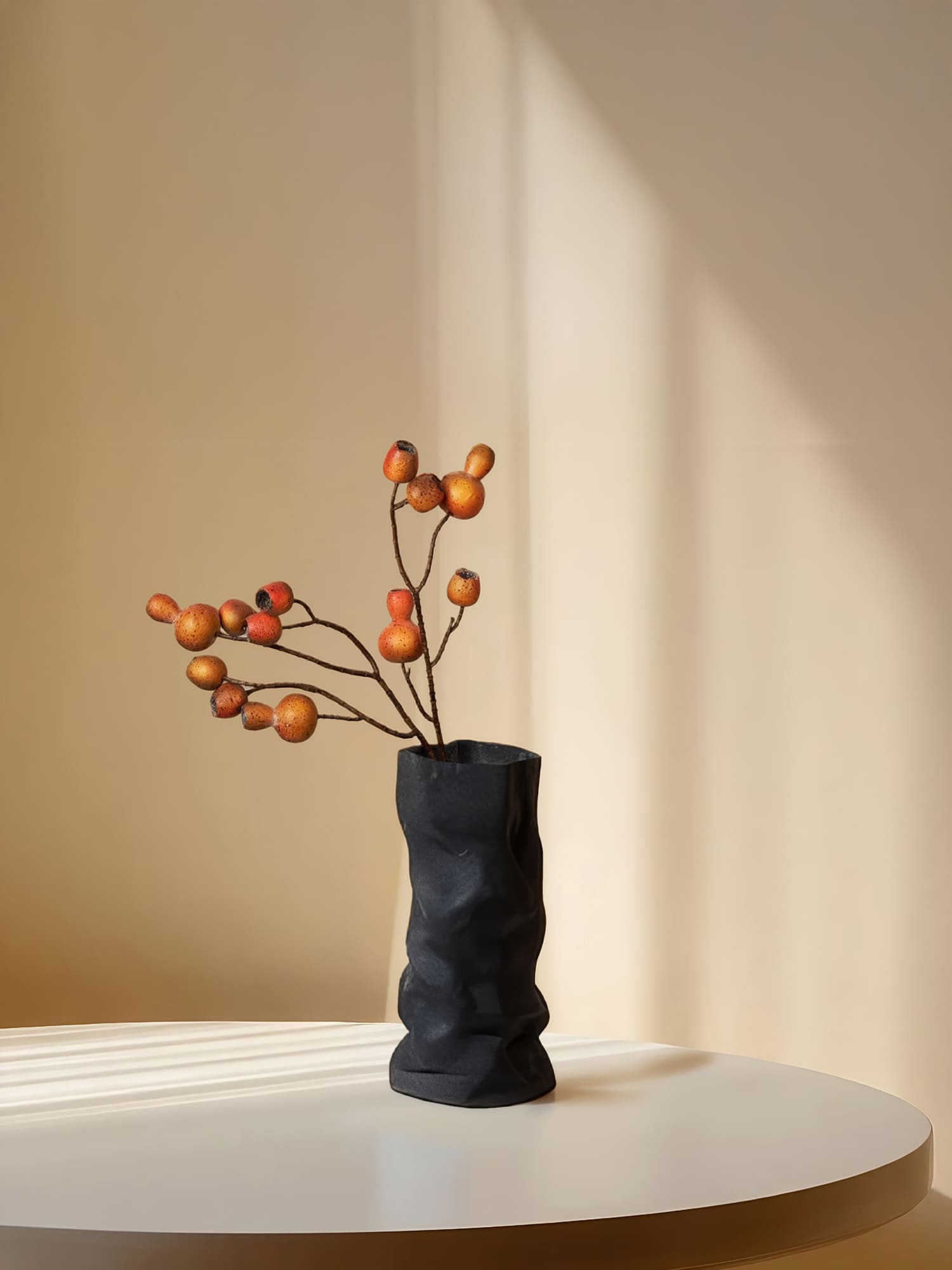 Amaranton - Pipa realista de frutas de 24" - Color óxido