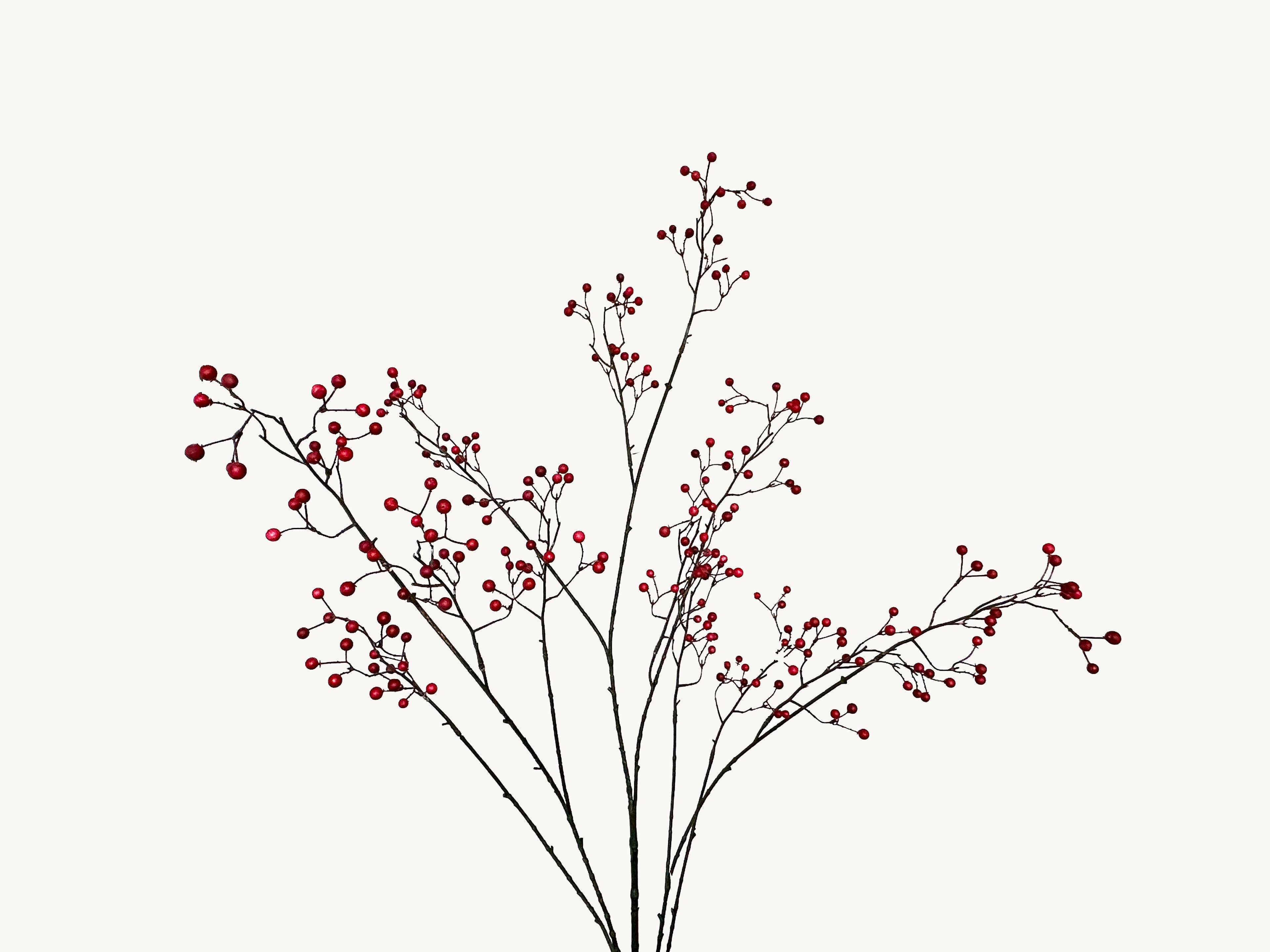 Artificial Vibernum with Red Berries-55"