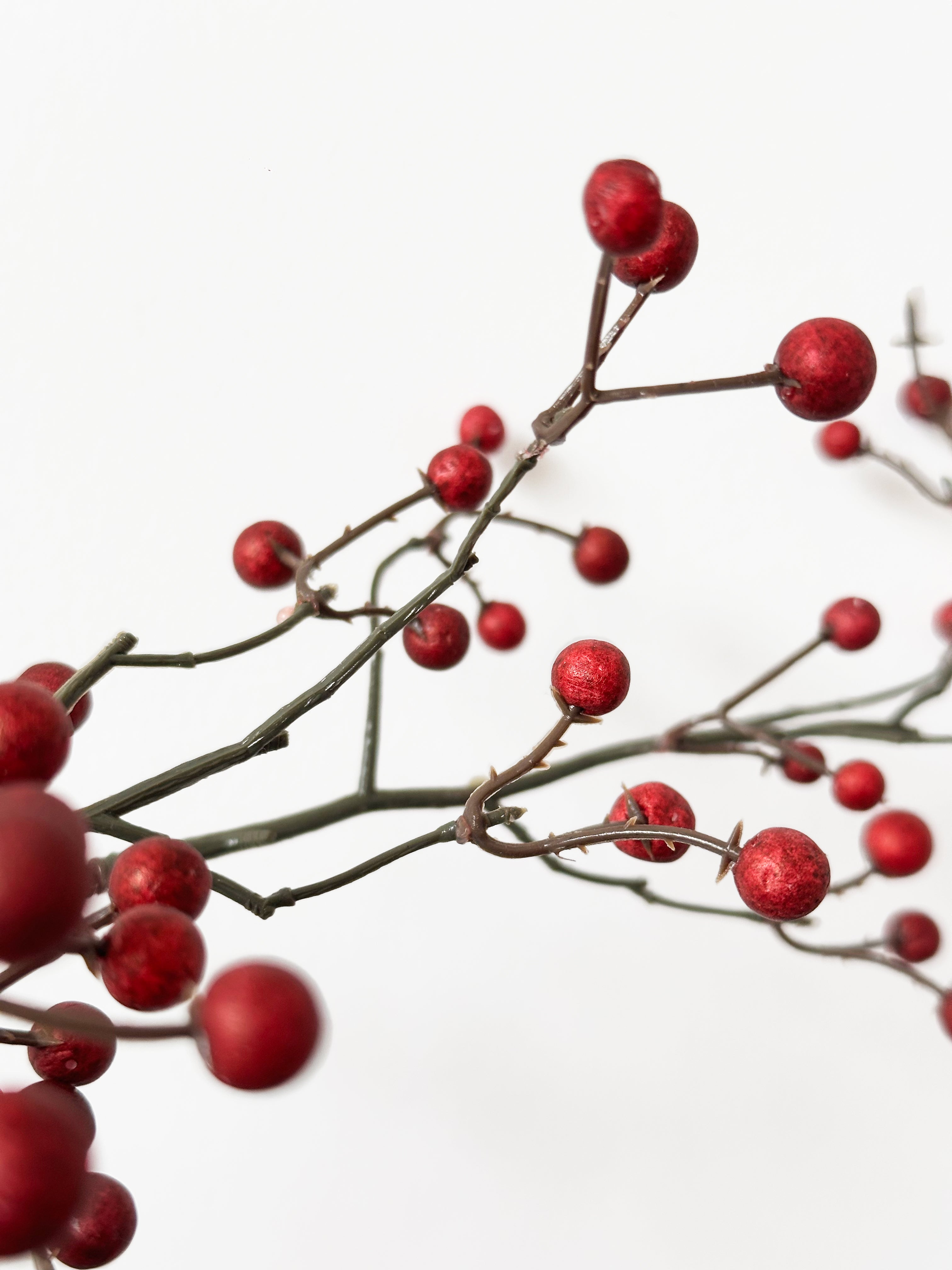 Artificial Vibernum with Red Berries-55"