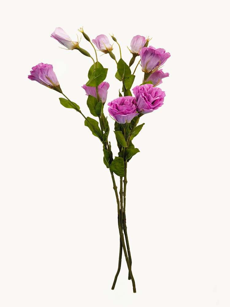 Amaranton 28" Real touch Balloon Flower - Reddish Purple