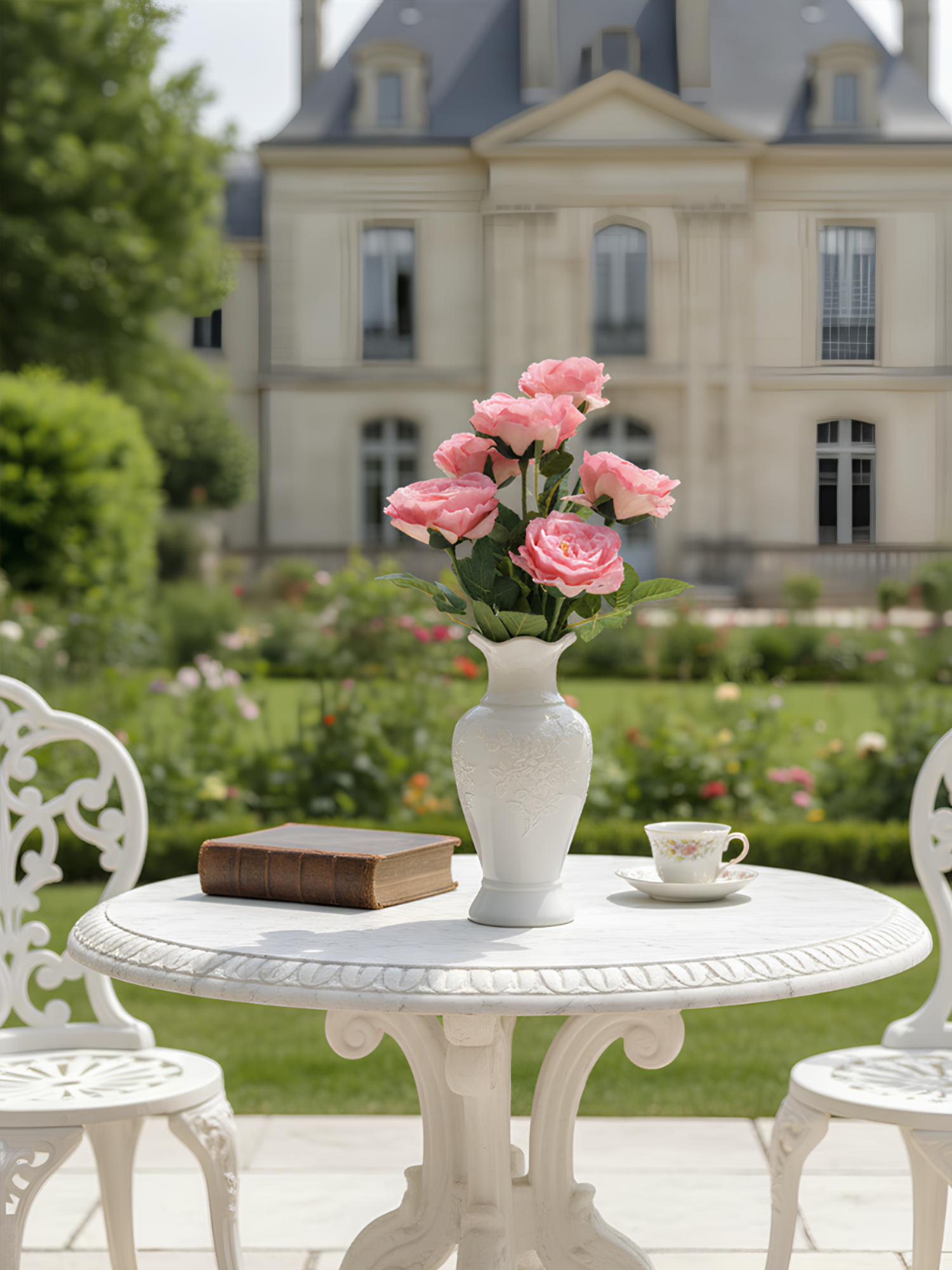 Amaranton™ 25" RealTouch™ Austin Rose - Fuchsia