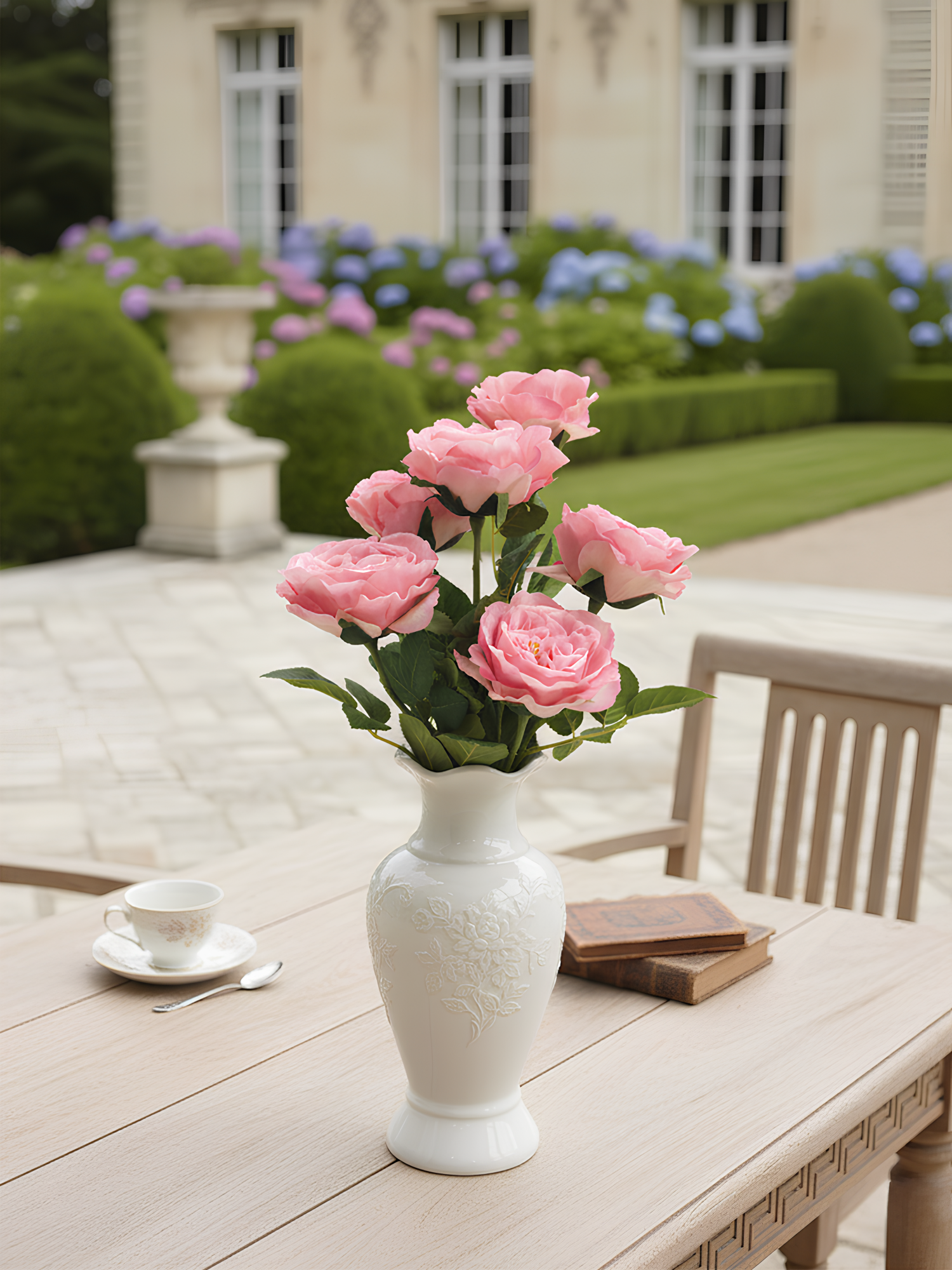 Amaranton™ 25" RealTouch™ Austin Rose - Fuchsia