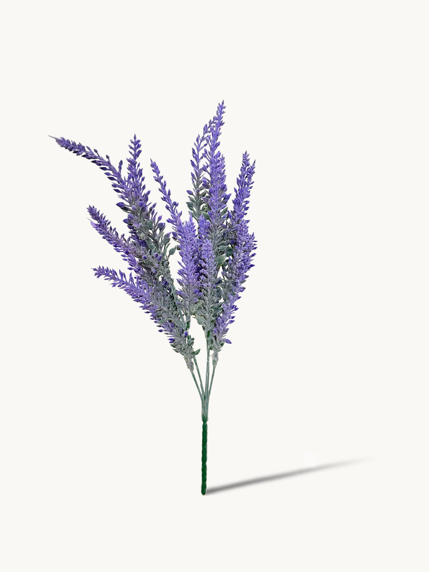 Amaranton Artificial de 14" con 5 Ramas, Lavanda, Morado