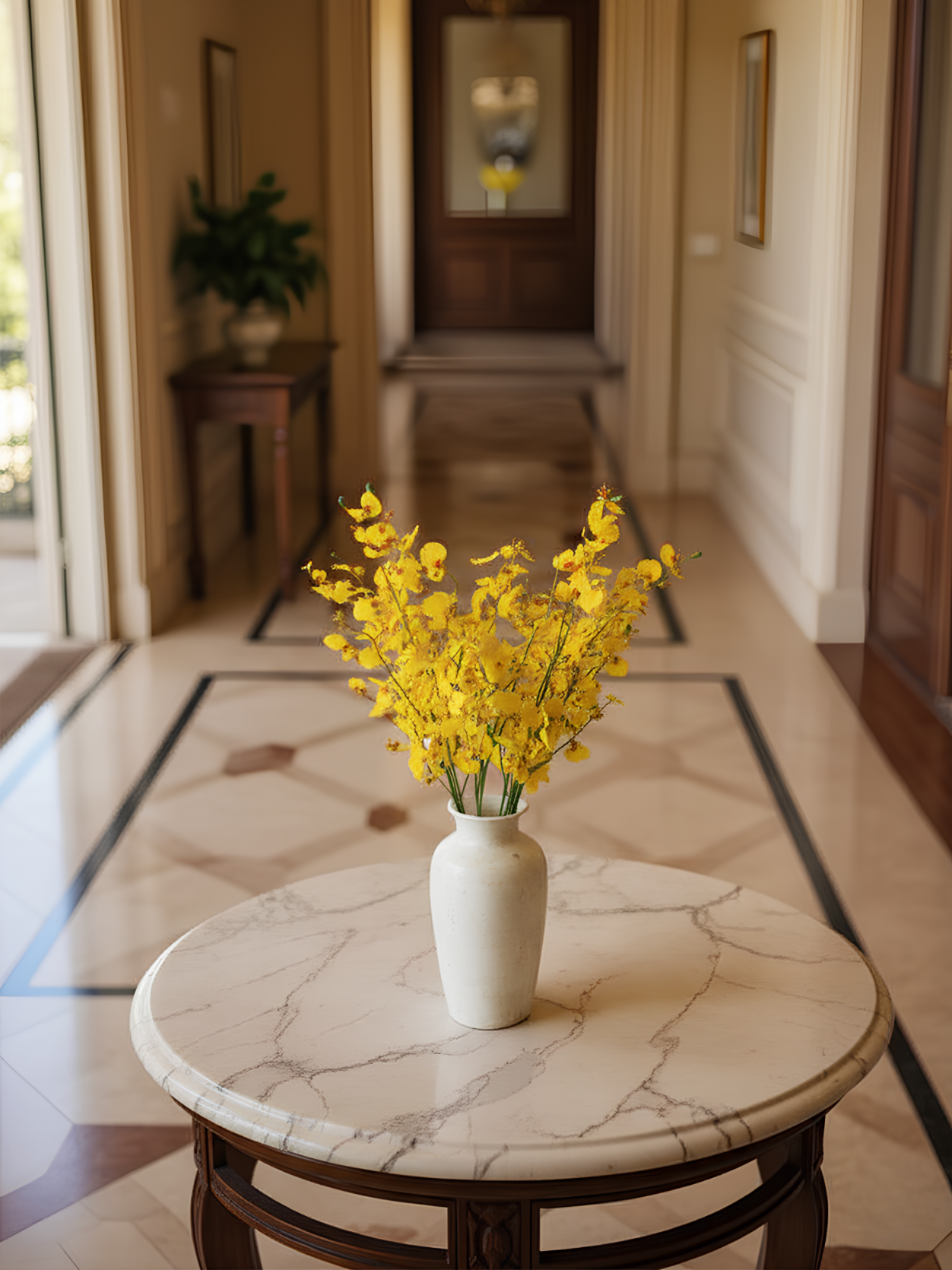 Amaranton™ 32" Realistica™ Dancing Orchid - Yellow