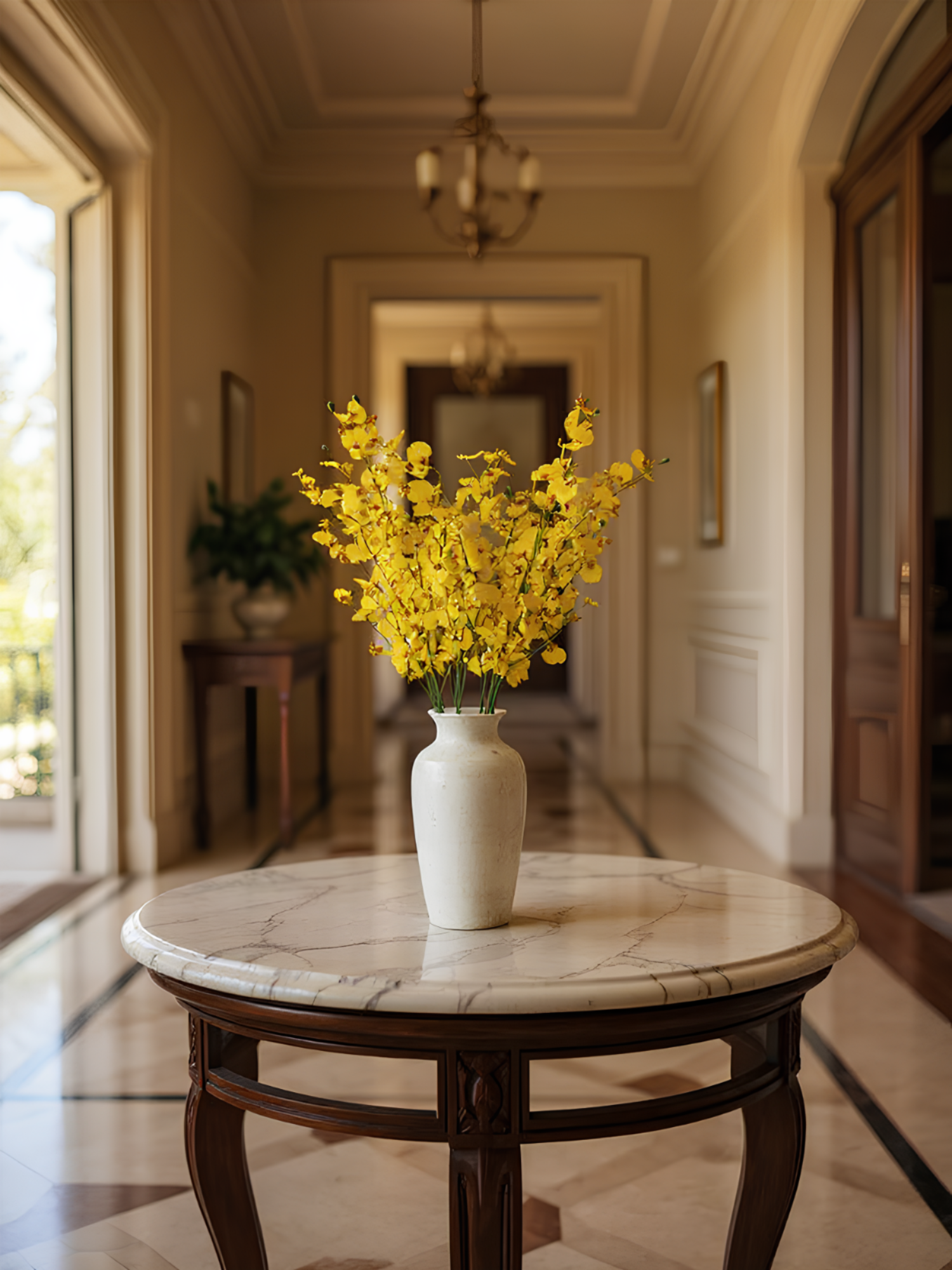 Amaranton™ 32" Realistica™ Dancing Orchid - Yellow