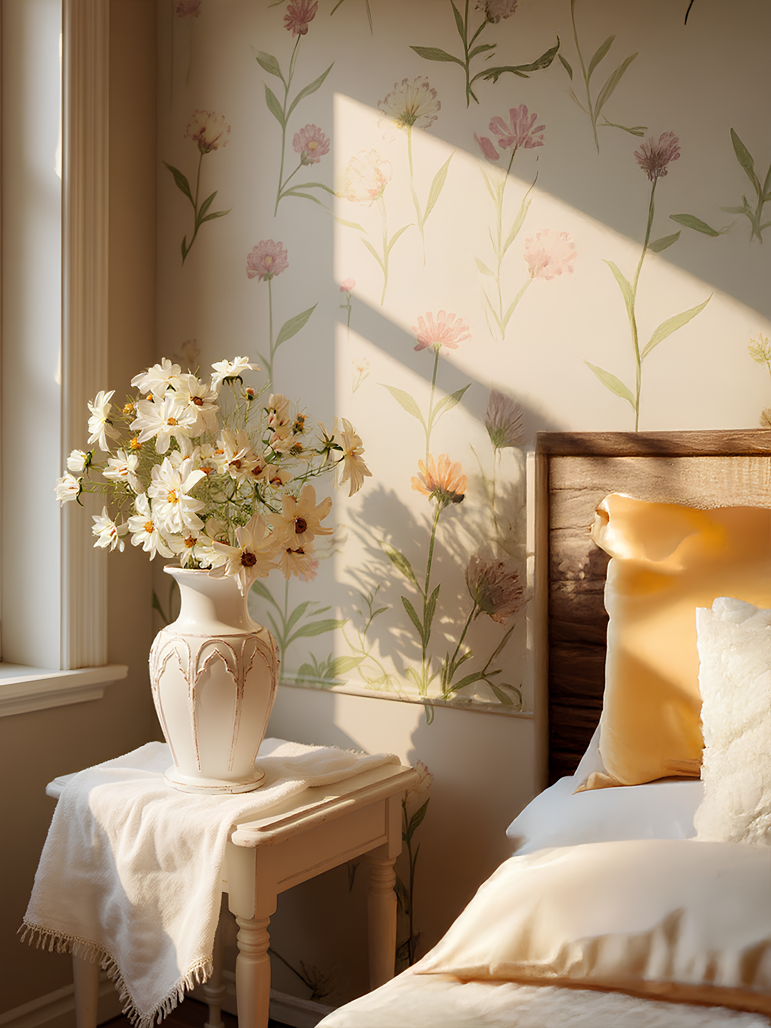 Amaranton 27" Realistic 4 - Bloom Cosmos - Blanco