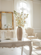 Amaranton 32" Real touch 10 - Bloom Cymbidium Orchid - Cream White