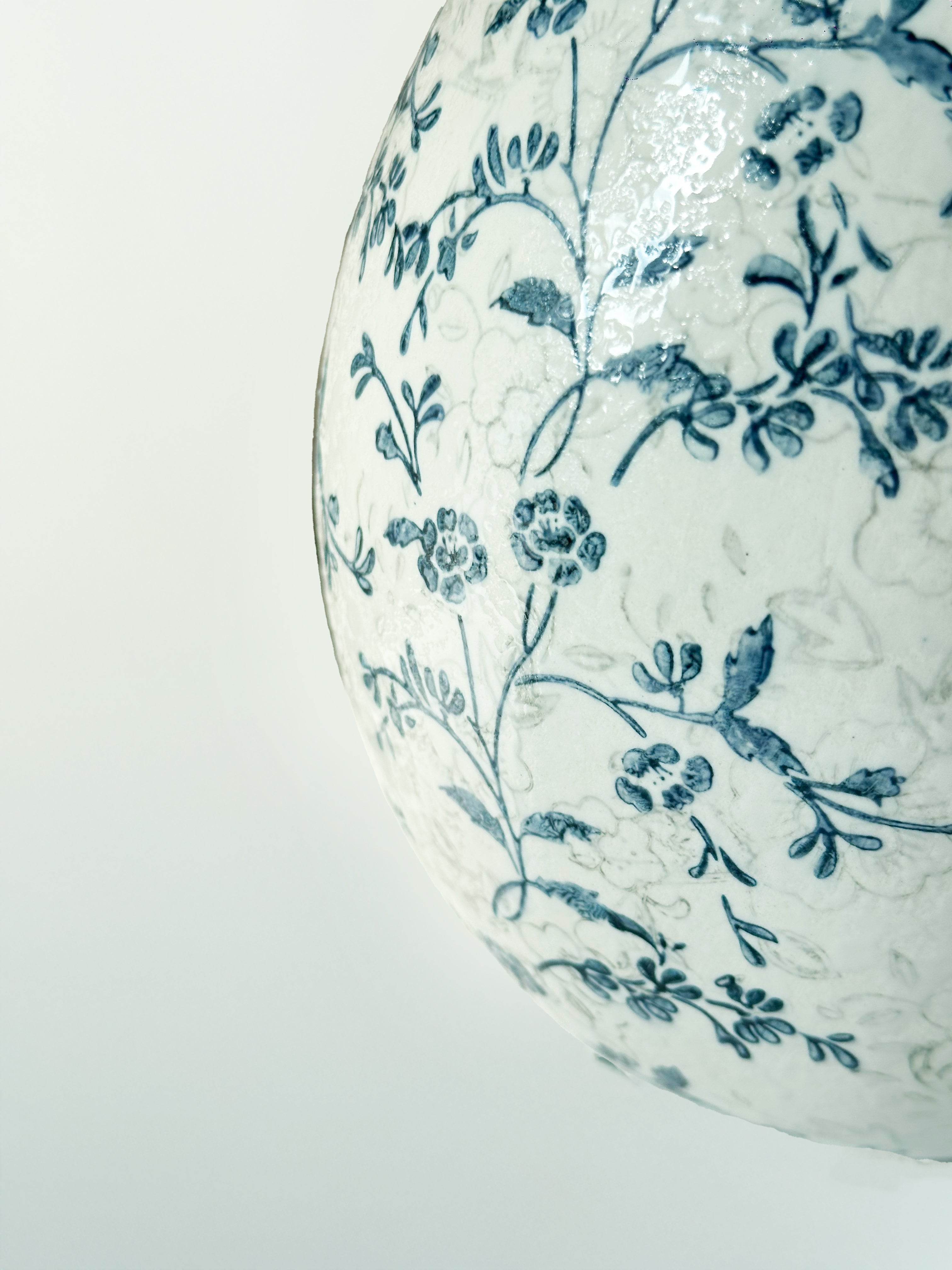 Teardrop Ceramic Vase - Narrow Opening
