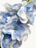 Amaranton 28" Real touch Silk Double Petal Delphinium - Light Blue