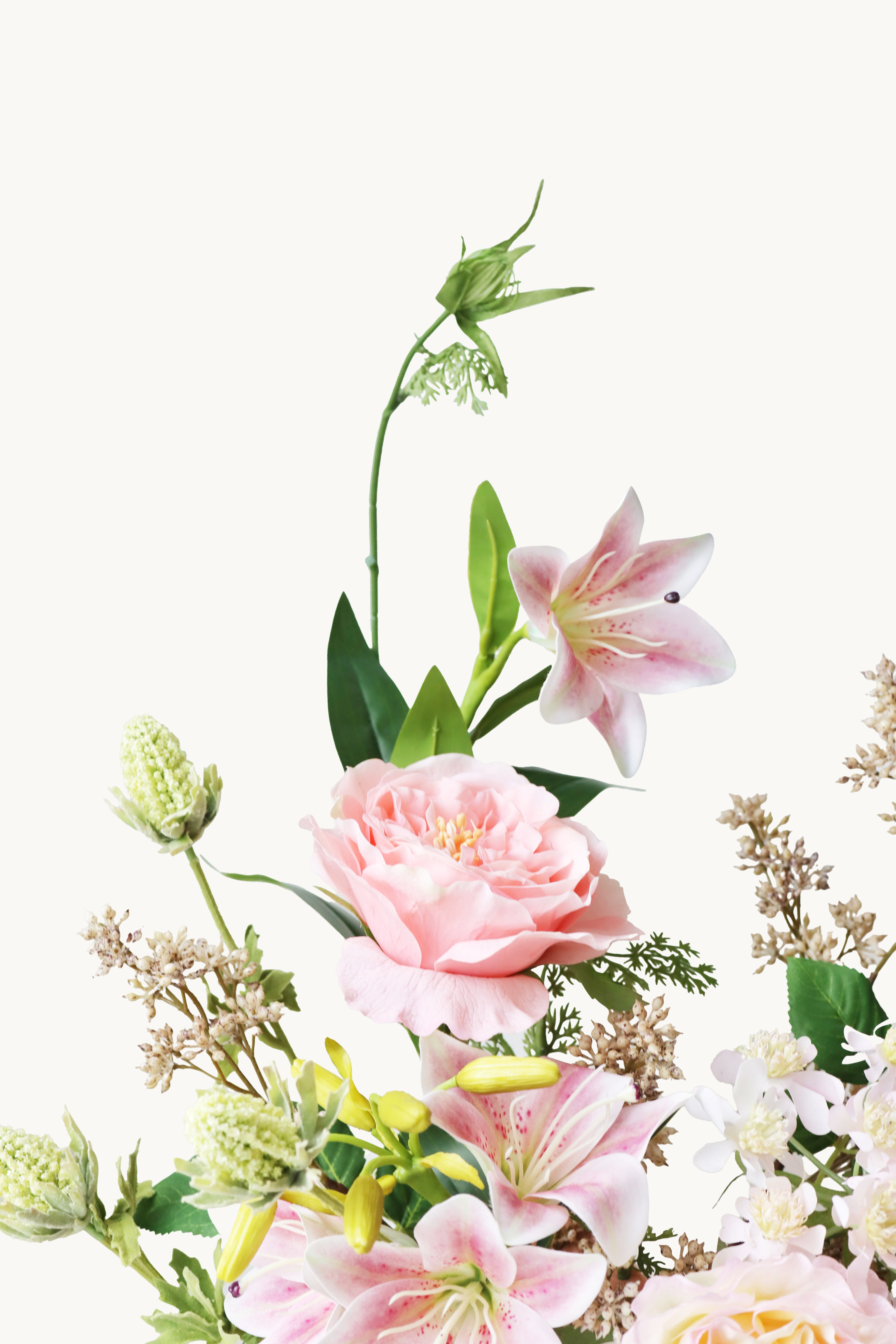 The "Timeless Romance" Rose & Lily DIY Arrangements